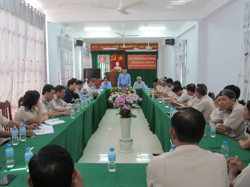 Buổi làm việc của Bộ trưởng Lê Thành Long với Cục THADS Đồng Tháp